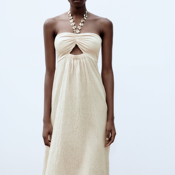 Zara Dresses & Skirts - ZARA Gauze Dress NWT